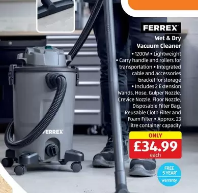 Wet & Dry Vacuum Cleaner