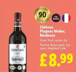 Master - Plagnac Médoc, Bordeaux