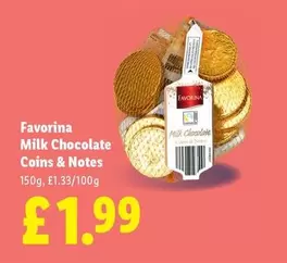 Milk Chocolate Coins & Notes