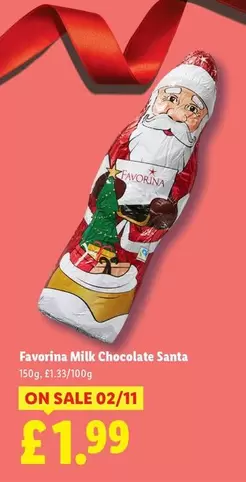 Milk Chocolate Santa