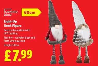 Livarno - Light-Up Gonk Figure