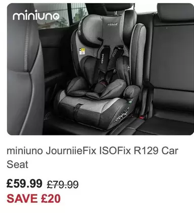 JourniieFix ISOFix R129 Car Seat