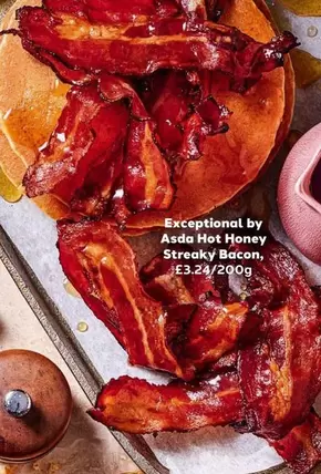 ASDA - Hot Honey Streaky Bacon