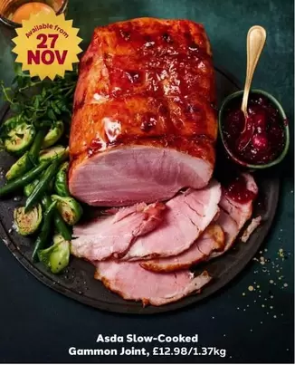 ASDA - Slow-Cooked Gammon Joint