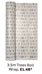 3.5m Trees Roll Wrap