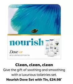 Dove - Nourish Set with Tin