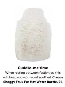 Shaggy Faux Fur Hot Water Bottle