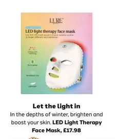 Boost - LED Light Therapy Face Mask