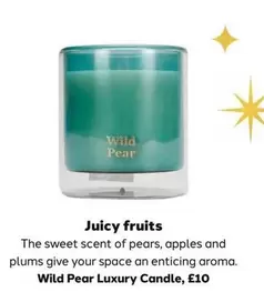 Sweet - Wild Pear Luxury Candle