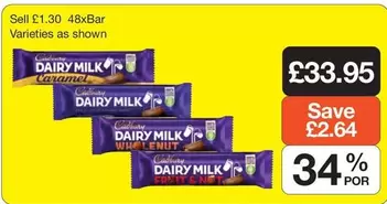 Cadbury - 48xBar