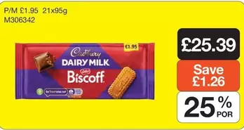 Cadbury - DAIRY MILK Biscoff