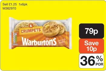Warburtons - Crumpets