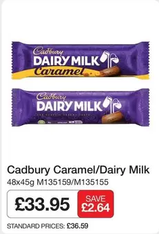 Cadbury - Caramel/Dairy Milk