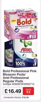 Bold - Professional Pink Blossom Pods, Professional Regular Pods