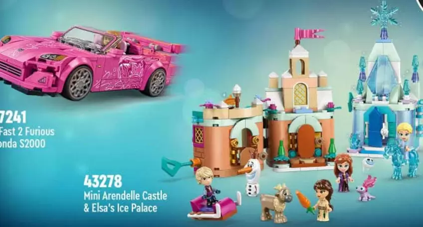 Fast 2 Furious, Mini Arendelle Castle & Elsa's Ice Palace