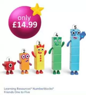 Numberblocks Friends One to Five