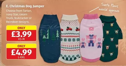 Christmas Dog Jumper