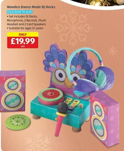 Wooden Dance Mode Dj Decks