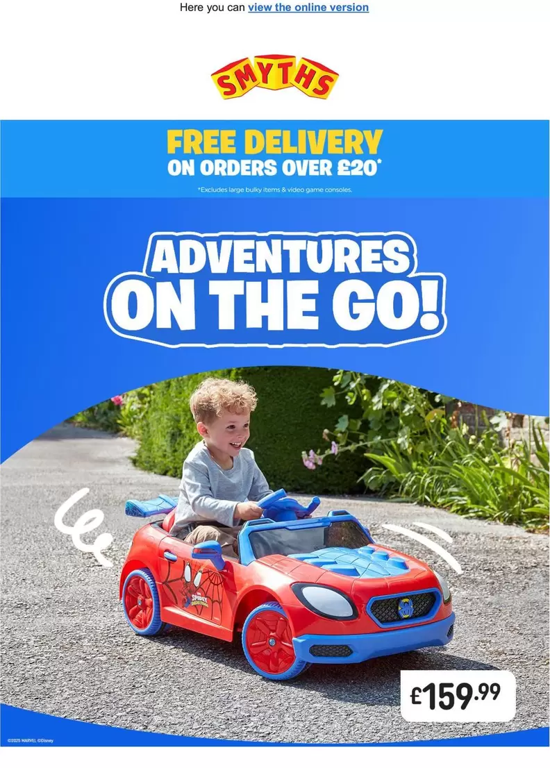 Marvel - Outdoor Toys