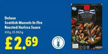 Deluxe - Scottish Mussels in Fire Roasted Harissa Sauce