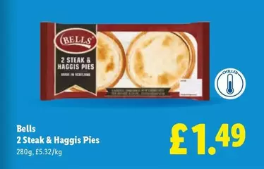 2 Steak & Haggis Pies