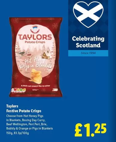 Festive Potato Crisps