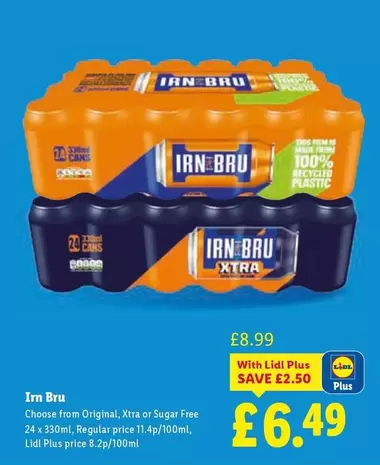 Lidl - Irn Bru