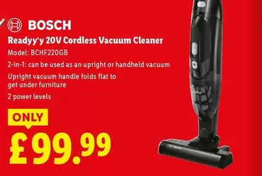 Bosch - Readyy'y 20V Cordless Vacuum Cleaner