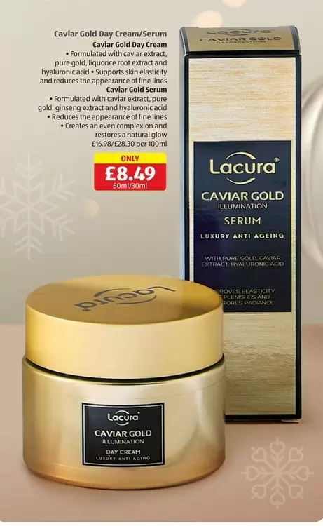 Pure - Caviar Gold Day Cream/Serum