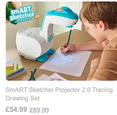 Sketcher Projector 2.0 Tracing Drawing Set