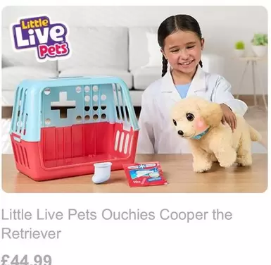 Ouchies Cooper the Retriever