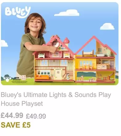 Ultimate Lights & Sounds Play House Playset