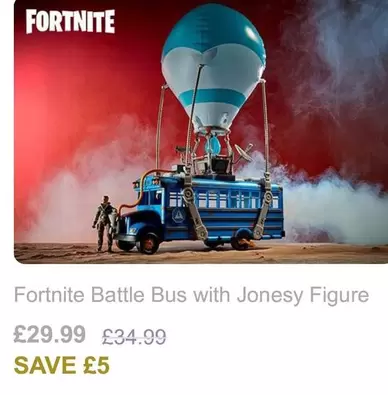 Battle Bus with Jonesy Figure