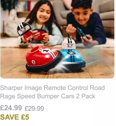 Cars - Remote Control Road Rage Speed Bumper 2 Pack