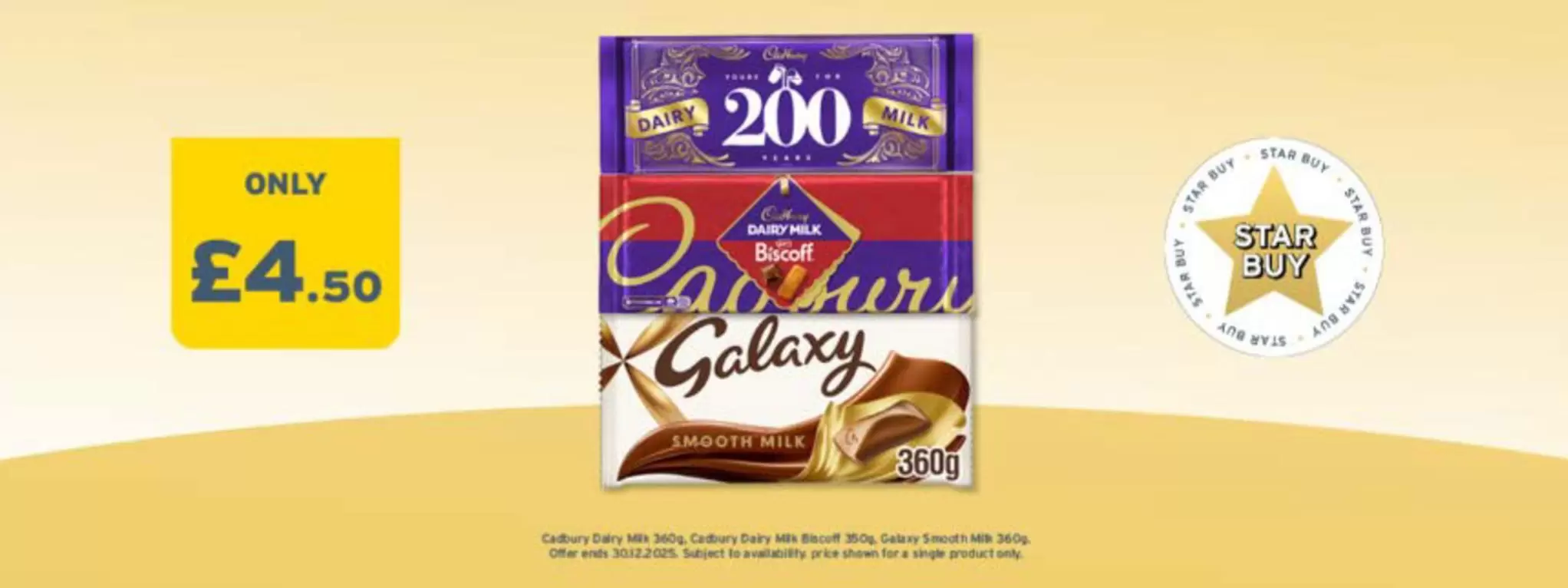Galaxy - 200, Cadbury,