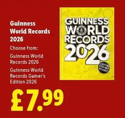 Guinness -  World Records 2026,  World Records Gamer's Edition 2026