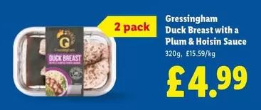 Duck Breast with a Plum & Hoisin Sauce