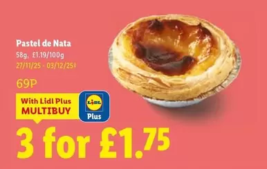 Lidl - Pastel de Nata