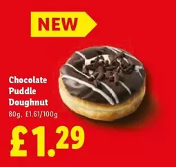 Chocolate Puddle Doughnut