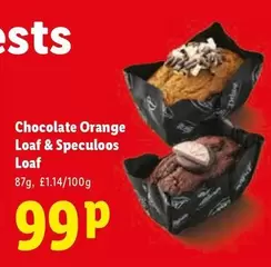 Chocolate Orange Loaf & Speculoos Loaf