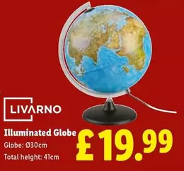 Livarno - Illuminated Globe