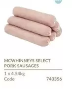 PORK SAUSAGES