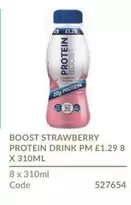 Boost - STRAWBERRY PROTEIN DRINK