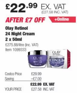 Olay - Retinol 24 Night Cream