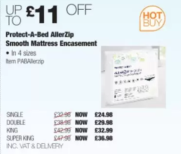 King - AllerZip Smooth Mattress Encasement