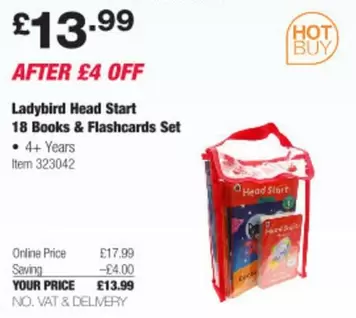 Head -  Start 18 Books & Flashcards Set