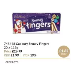 Cadbury - Snowy Fingers