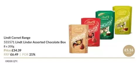 Lindt - Cornet Range