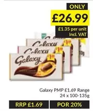 Galaxy - PMP £1.69 Range