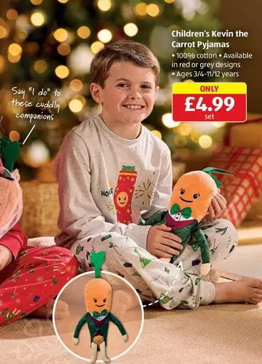 COTTON - Kevin the Carrot Pyjamas